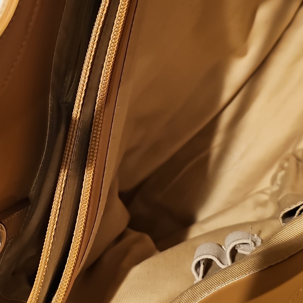 Preston & York Floral Tan Women's Tote Bag - Picture 3 of 12